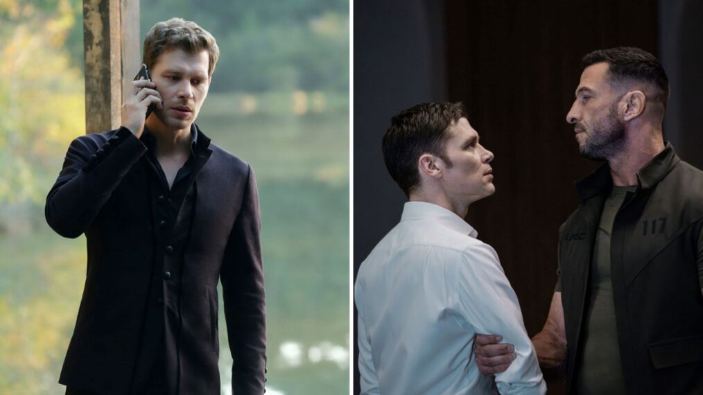 Joseph Morgan as Klaus in TVD, as James Ackerson in Halo