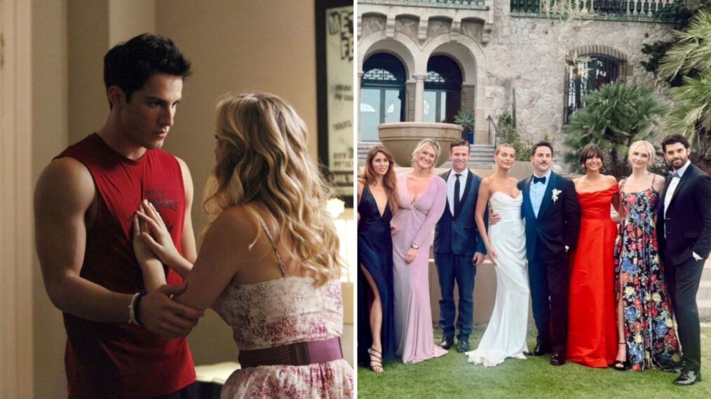 Michael Trevino as Tyler in TVD, at his wedding