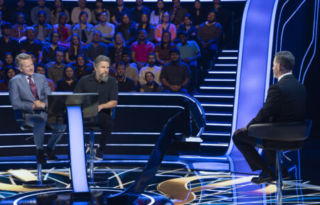 WHO WANTS TO BE A MILLIONAIRE - “In the Hot Seat: Matt Damon & Ken Jennings / Jordan Klepper & Ronny Chieng” - Matt Damon and Ken Jennings go for the million, and later, “The Daily Show” duo Jordan Klepper and Ronny Chieng put their knowledge to the test. WEDNESDAY, JULY 30 (8:00-9:00 p.m. EDT) on ABC. (Disney/Christopher Willard)