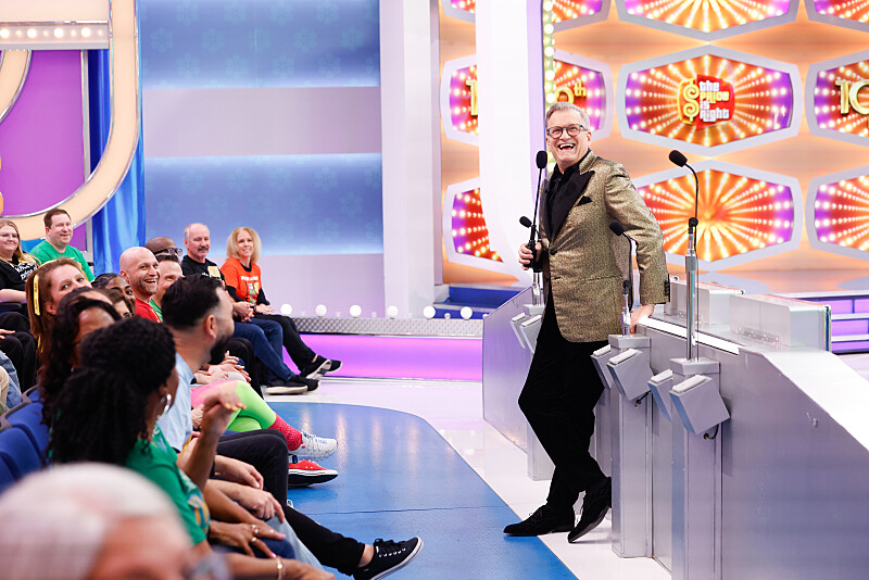 '10,000th Episode' -- Coverage of the CBS Original Series THE PRICE IS RIGHT, scheduled to air on the CBS Television Network. Pictured: Drew Carey. Photo: Sonja Flemming/CBS ©2025 CBS Broadcasting, Inc. All Rights Reserved.