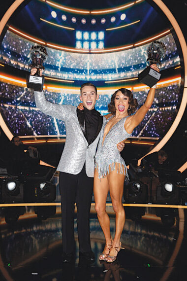 ADAM RIPPON, JENNA JOHNSON on DWTS