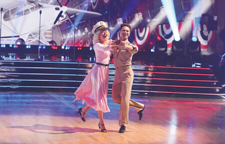 Alyson Hannigan and Sasha Farber DANCING WITH THE STARS - 