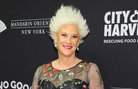 Anne Burrell attends the City Harvest 40th Anniversary Gala at Cipriani 42nd Street on April 25, 2023 in New York City.