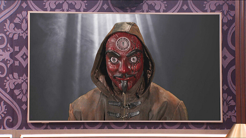 BIG BROTHER Wednesday July 24, on the CBS Television Network and streaming on Paramount+ (live and on-demand for Paramount+ with SHOWTIME subscribers, or on-demand for Paramount+ Essential subscribers the day after the episode airs)* Pictured: The Mastermind. Photo: CBS ©2025 CBS Broadcasting, Inc. All Rights Reserved. Highest quality screengrab available.