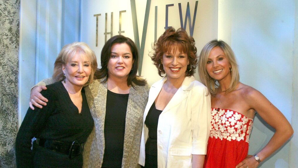 Barbara Walters, Rosie O'Donnell, Joy Behar, and Elisabeth Hasselbeck on ABC's 'The View,' Season 10, April 25, 2007.