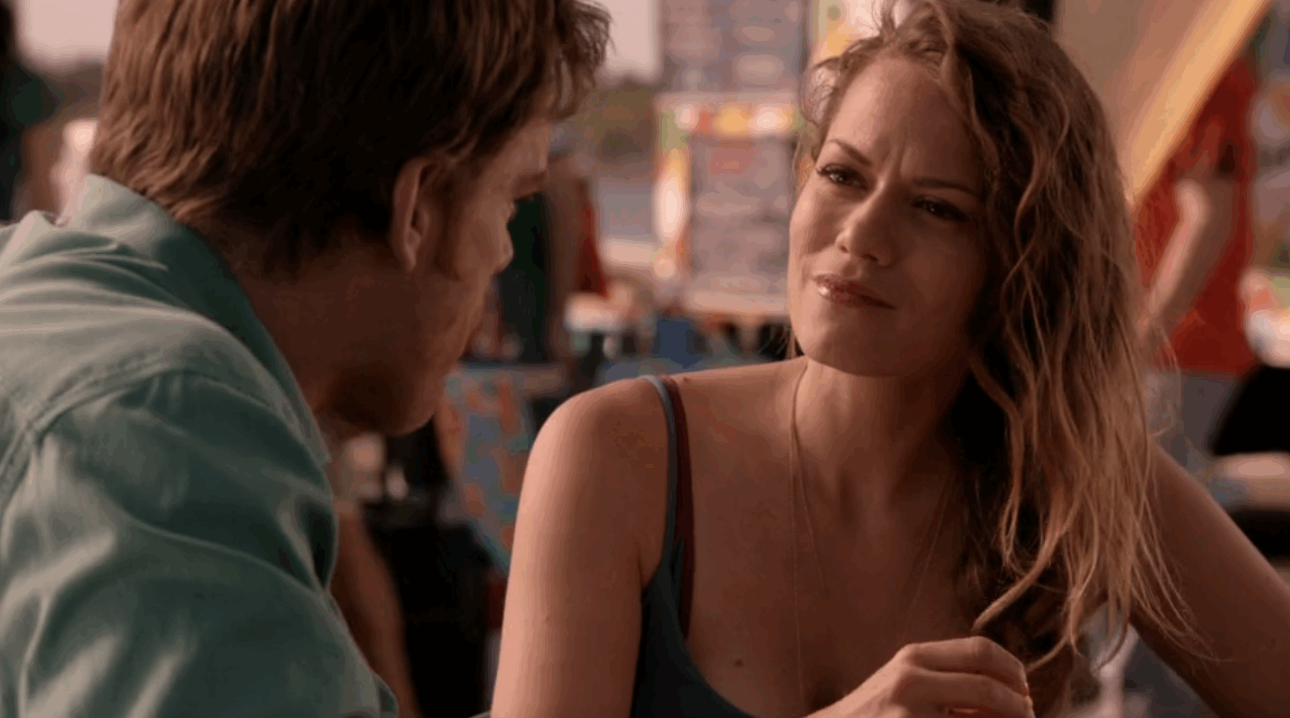 Cassie (Bethany Joy Lenz) shares a moment with Dexter (Michael C. Hall) in Season 8 of 'Dexter.'