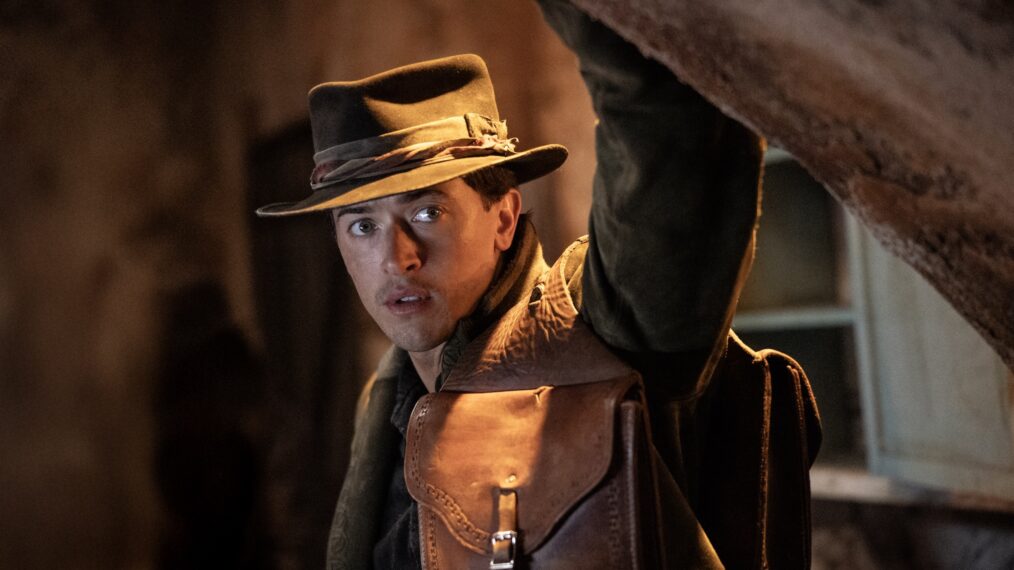 Tom Blyth as Billy The Kid in 'Billy the Kid.' Courtesy of MGM+