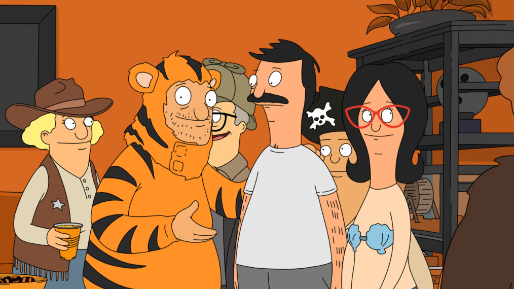 BOB'S BURGERS, Bob Belcher (2nd from right), Linda Belcher (right), 'Full Bars', (Season 3, ep. 302, aired Oct. 7, 2012), 2011-. photo: © Fox / Courtesy: Everett Collection
