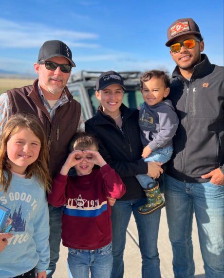 Brandon Blackstock, Savannah Blackstock Lee, Quentin Lee, River Blackstock, Lee Blackstock, Instagram, August 2025.