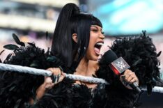 Cardi B at SummerSlam 2025
