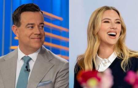 Carson Daly on NBC's 'Today' on March 24, 2025; Scarlett Johansson on NBC's 'Today With Jenna & Friends' on January 22, 2025.