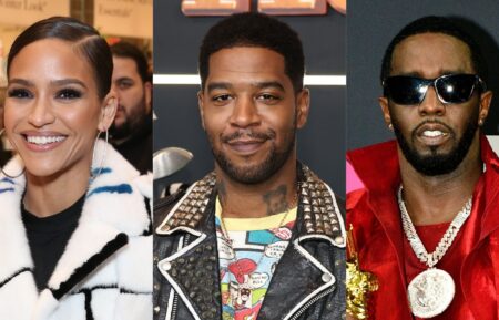 Cassie Ventura in Decembre 2022; Kid Cudi in July 2025; Sean 'Diddy' Combs in September 2023.