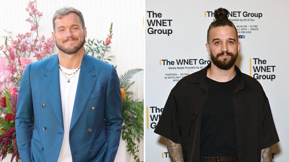 Colton Underwood from The Bachelor and Mark Ballas from Dancing With the Stars
