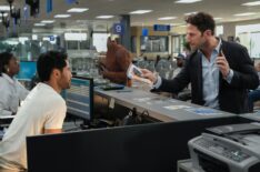 Alex Tarrant and Mark Feuerstein in 'DMV' Season 1