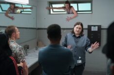 Harriet Dyer and Molly Kearney in 'DMV' Season 1