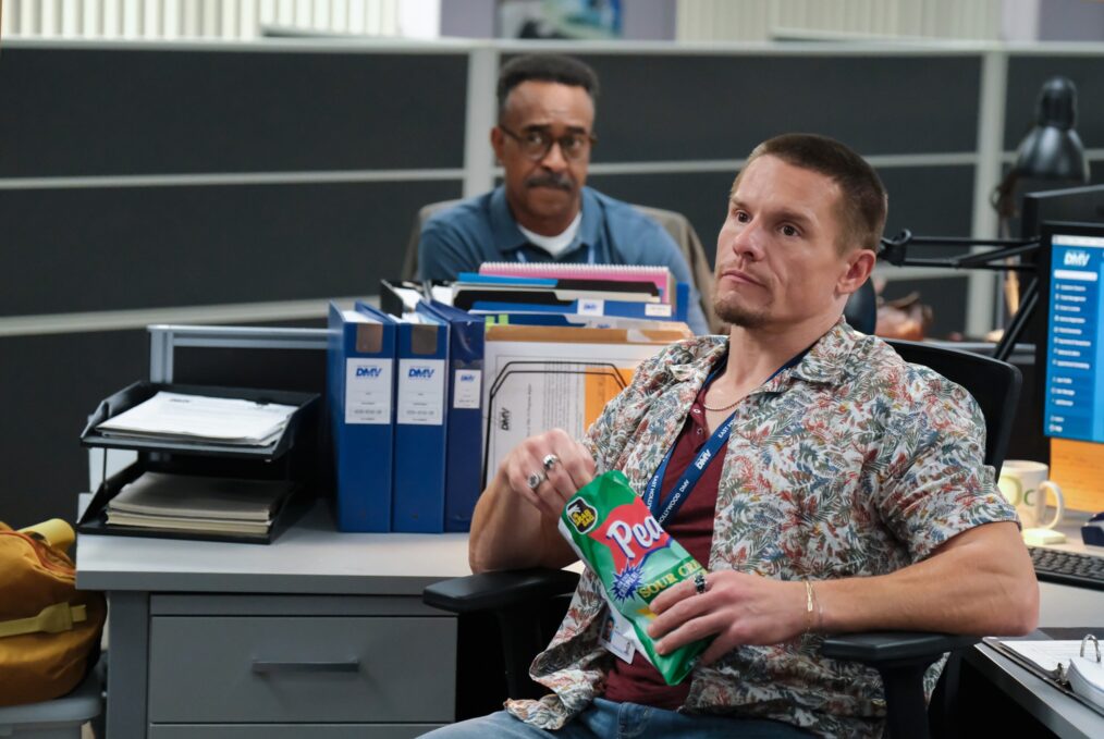 Tim Meadows and Tony Cavalero in 'DMV' Season 1
