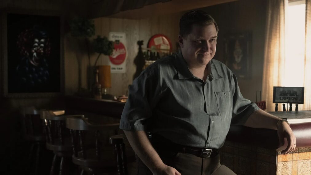 DEVIL IN DISGUISE: JOHN WAYNE GACY -- -- Pictured: Michael Chernus as John Wayne Gacy -- (Photo by: Brooke Palmer/PEACOCK)