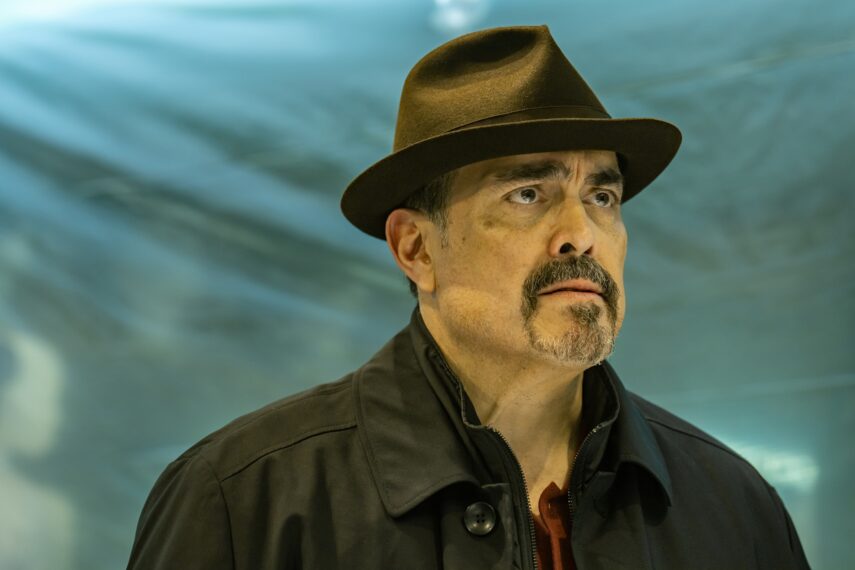 David Zayas as Angel Batista in Dexter: Resurrection, episode 8, season 1, streaming on Paramount+ with SHOWTIME, 2025. Photo Credit: Zach Dilgard/Paramount+.