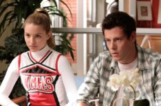 Dianna Agron and Cory Monteith on Season 1, Episode 8, of 'Glee,' October 2009.