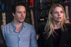 Jennifer Morrison and Michael Raymond-James as Emma and Neal on Once Upon a Time