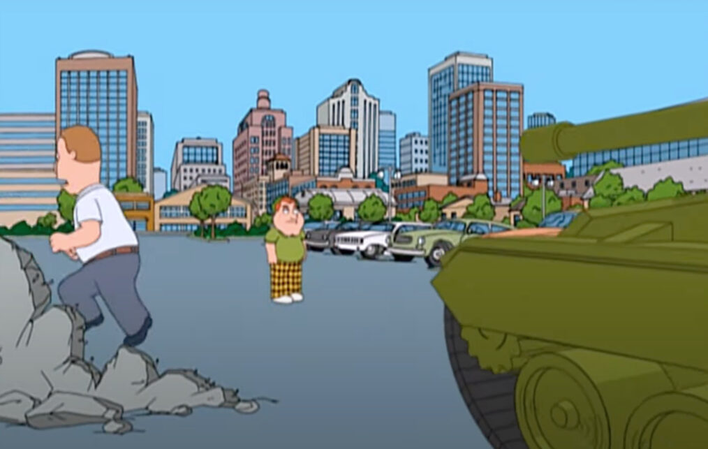Paddy Tanniger in 'Family Guy' ('Hell Comes to Quahog' - Season 5, Episode 3)