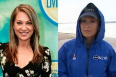 Ginger Zee in April 2024; Ginger Zee on the August 21, 2025, episode of ABC's 'Good Morning America.'