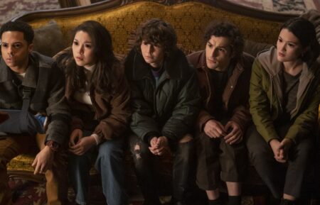 Zack Morris, Ana Yi Puig, Miles McKenna, Will Price, and Isa Briones in 'Goosebumps'