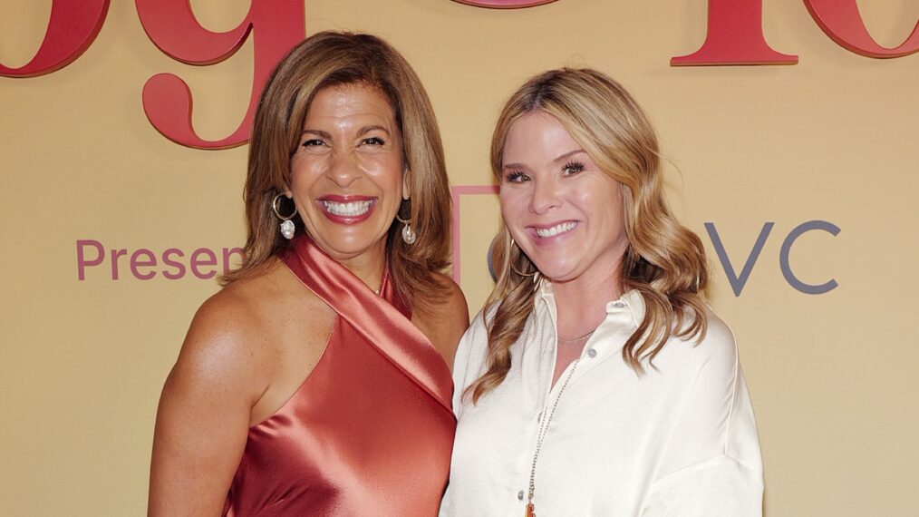 Hoda Kotb and Jenna Bush Hager attend Hoda Kotb's Joy 101 Launch Event at CURRENT at Chelsea Piers on May 28, 2025 in New York City.