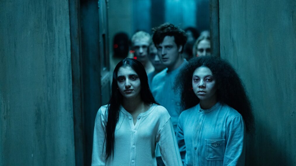 Birva Pandya as Iris, Fionn Laird as Nicky Wilholm, Simone Miller as Kalisha