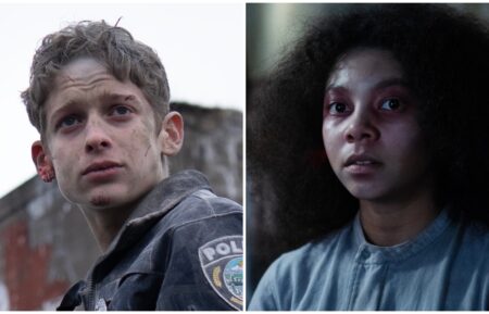 Joe Freeman and Simone Miller in The Institute