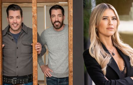 Jonathan Scott and Drew Scott on Season 1 of HGTV's 'Don't Hate Your House with the Property Brothers'; Christina Haack on Season 1 of HGTV's 'The Flip Off.'