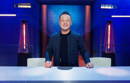 Judge Jet Tila posed to camera, as seen on Chef Grudge Match, Season 1.