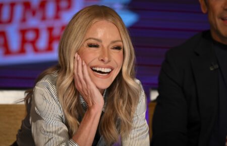 Kelly Ripa on ABC's 'Live With Kelly and Mark,' January 2, 2025.