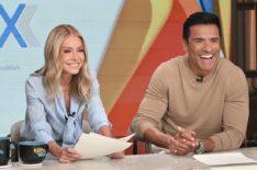 Kelly Ripa and Mark Consuelos on ABC's 'Live With Kelly and Mark,' July 2, 2025.
