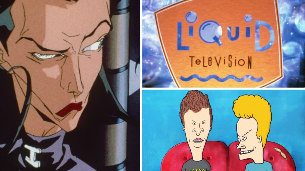 'Aeon Flux' and 'Beavis and Butt-head' made their debut on 'Liquid Television.'