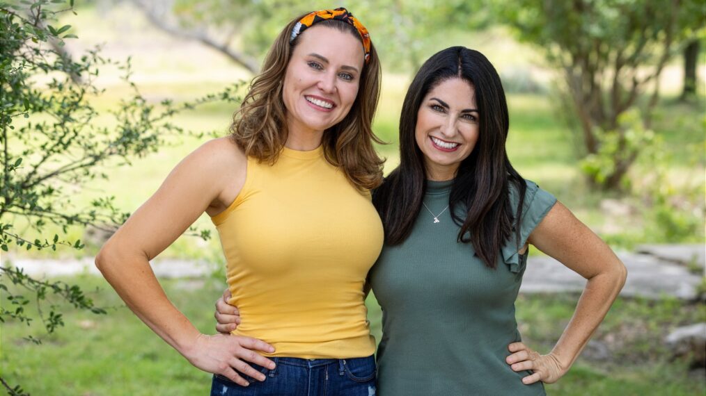 Kristy Etheredge and Rebecca Franchione in The Mother Flip