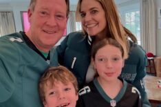 Michael Feldman and Savannah Guthrie with their kids Charley and Vale, Instagram, January 2025.