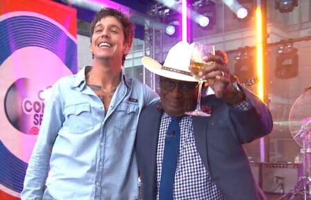 Role Model and Al Roker on the August 29, 2025, episode of NBC's 'Today.'