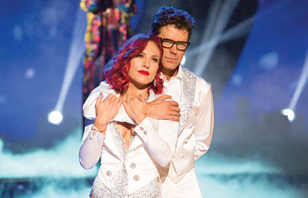 SHARNA BURGESS, BOBBY BONES on DWTS