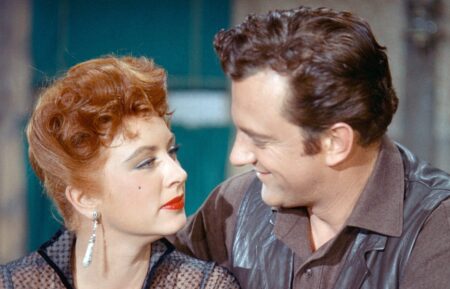 GUNSMOKE, from left: Amanda Blake, James Arness, (Season 6, 1960), 1955-1975. photo: TV Guide/courtesy Everett Collection
