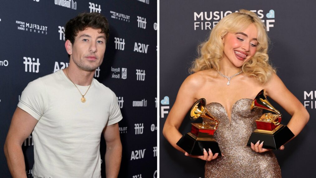 Sabrina Carpenter and Barry Keoghan