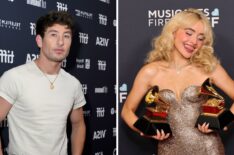Sabrina Carpenter and Barry Keoghan