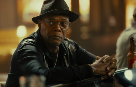 Samuel L. Jackson as Russell Lee Washington Jr. in the Paramount+ original series TULSA KING. Photo Credit: Brian Douglas/Paramount+. ©2025 Viacom International Inc. All Rights Reserved.