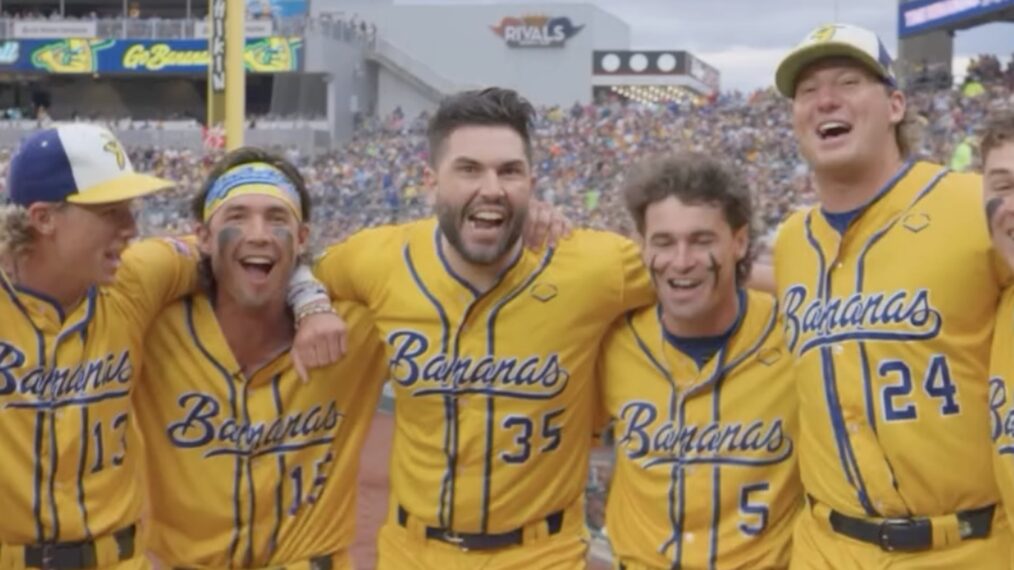 The Savannah Bananas baseball team, May 2025.