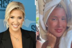 Savannah Chrisley in September 2023; Savannah Chrisley in August 2025.