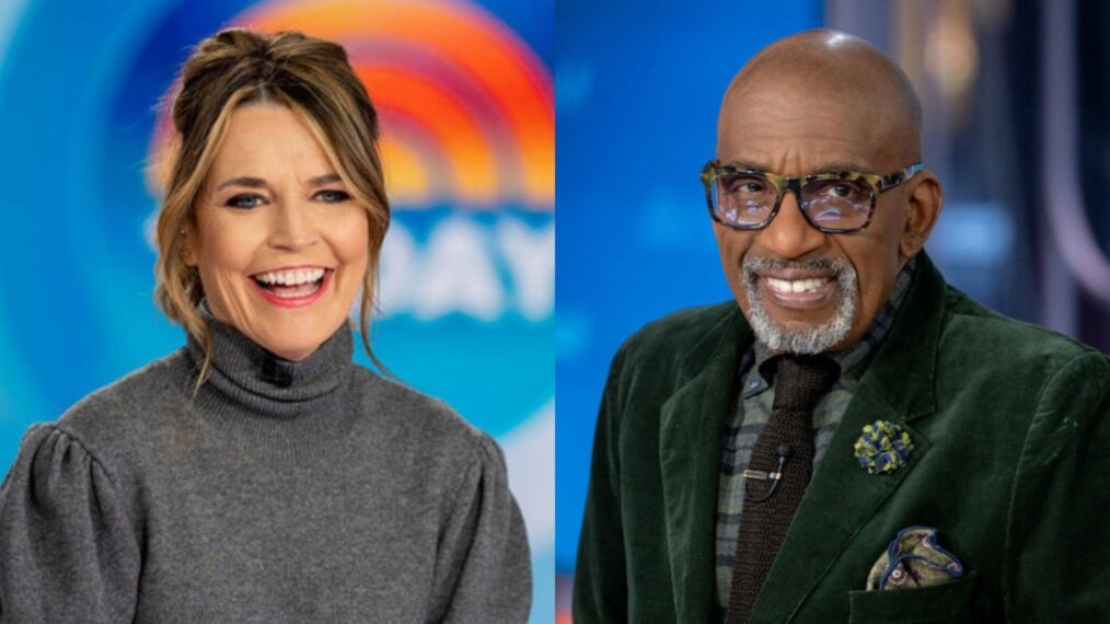 Savannah Guthrie and Al Roker on NBC's 'Today.'