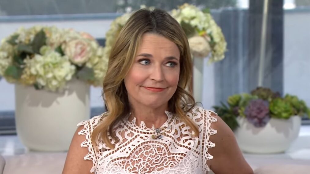 Savannah Guthrie on NBC's 'Today,' August 12, 2025.