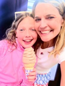 Savannah Guthrie and her daughter, Vale, Instagram, August 13, 2025.