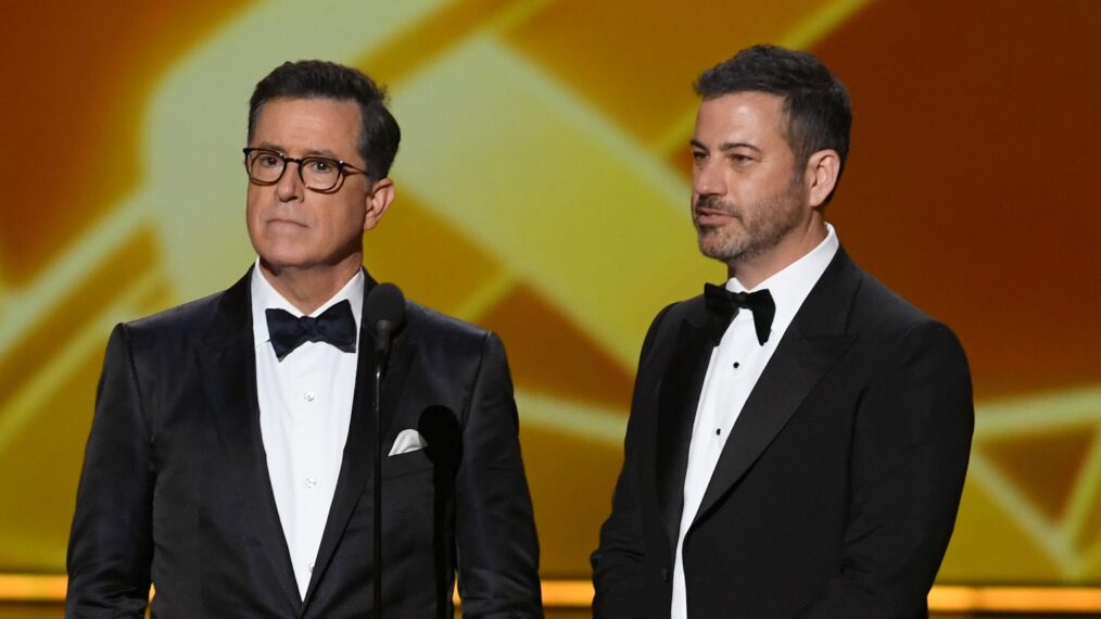 Jimmy Kimmel Responds to Reports Colbert ‘Late Show’ Was Losing  Million a Year