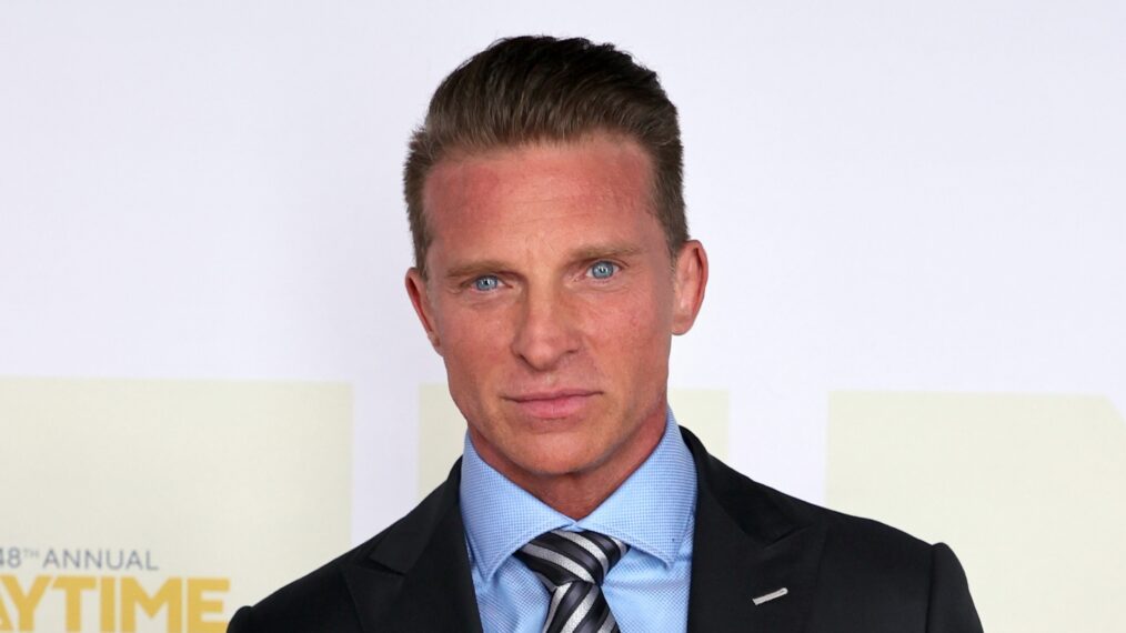 Steve Burton attends the 48th Annual Daytime Emmy Awards at Associated Television Int'l Studios in Burbank, California, June 2021.